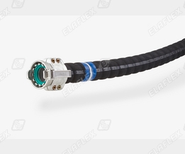 UTL 50 universal chemical hose assembly and TW female coupler MKC 50 SS