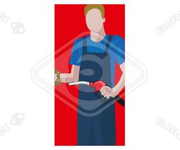 Icon / Clipart<br />Petrol Station Service