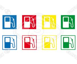 Icon<br />Petrol Station Dispenser Pump & Nozzle