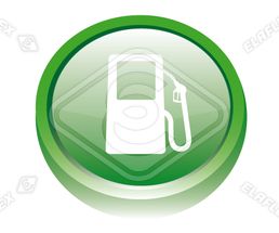 Icon/ Web<br />Dispenser Pump & Nozzle,  Badge (Detail)