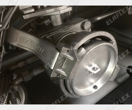 Tank container filling coupling: MK 80-32 SS with VB 80 SS