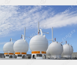 Oasis BV708, 1" ball valves, isolation valves, CNG spheres (tanks)