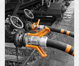 L.P. Gas rail tanker