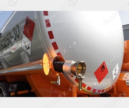 Hose tube of road tanker, LTW hose assembly with MKX 80 Ms