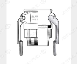 AMKA50 NPT Schnitt